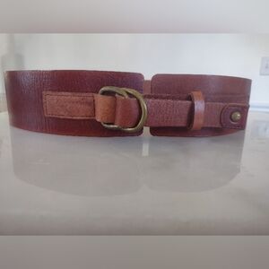 Gap Genuine Leather Corset Vintage Belt size 32-34